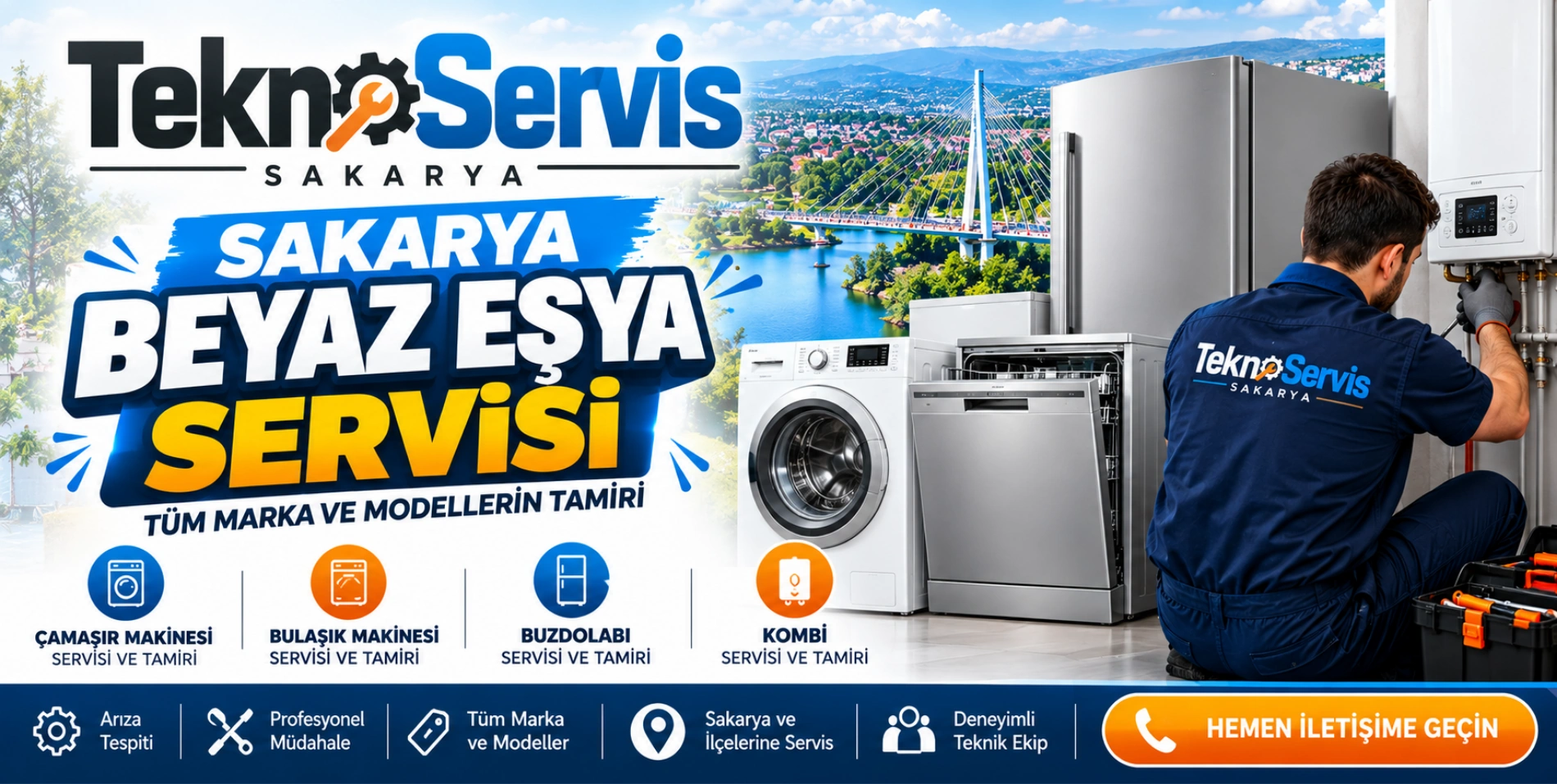 sakarya beyaz eşya servisi