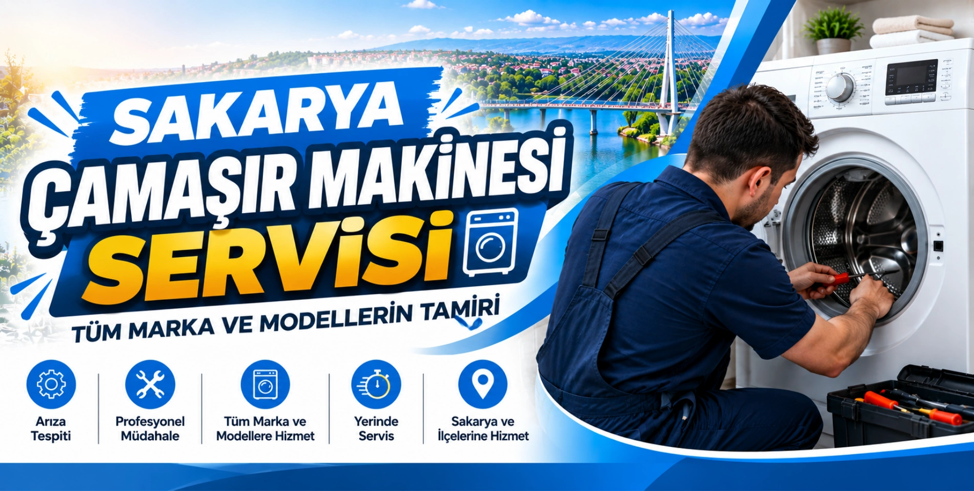 sakarya çamaşır makinesi servisi