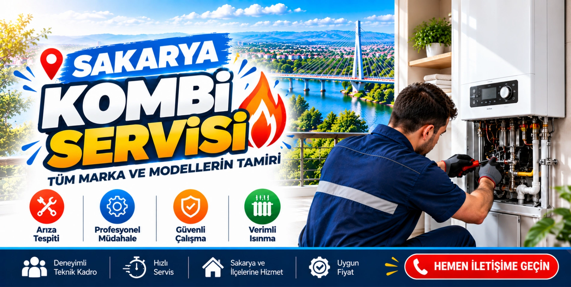 sakarya kombi servisi
